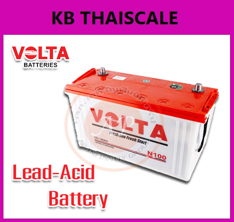 แบตเตอรี่ตะกั่ว-กรด Lead-Acid Battery ยี่ห้อ Volta ทนทานตลอดอายุการใช้งาน